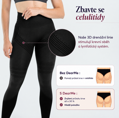 3D legíny | Černé