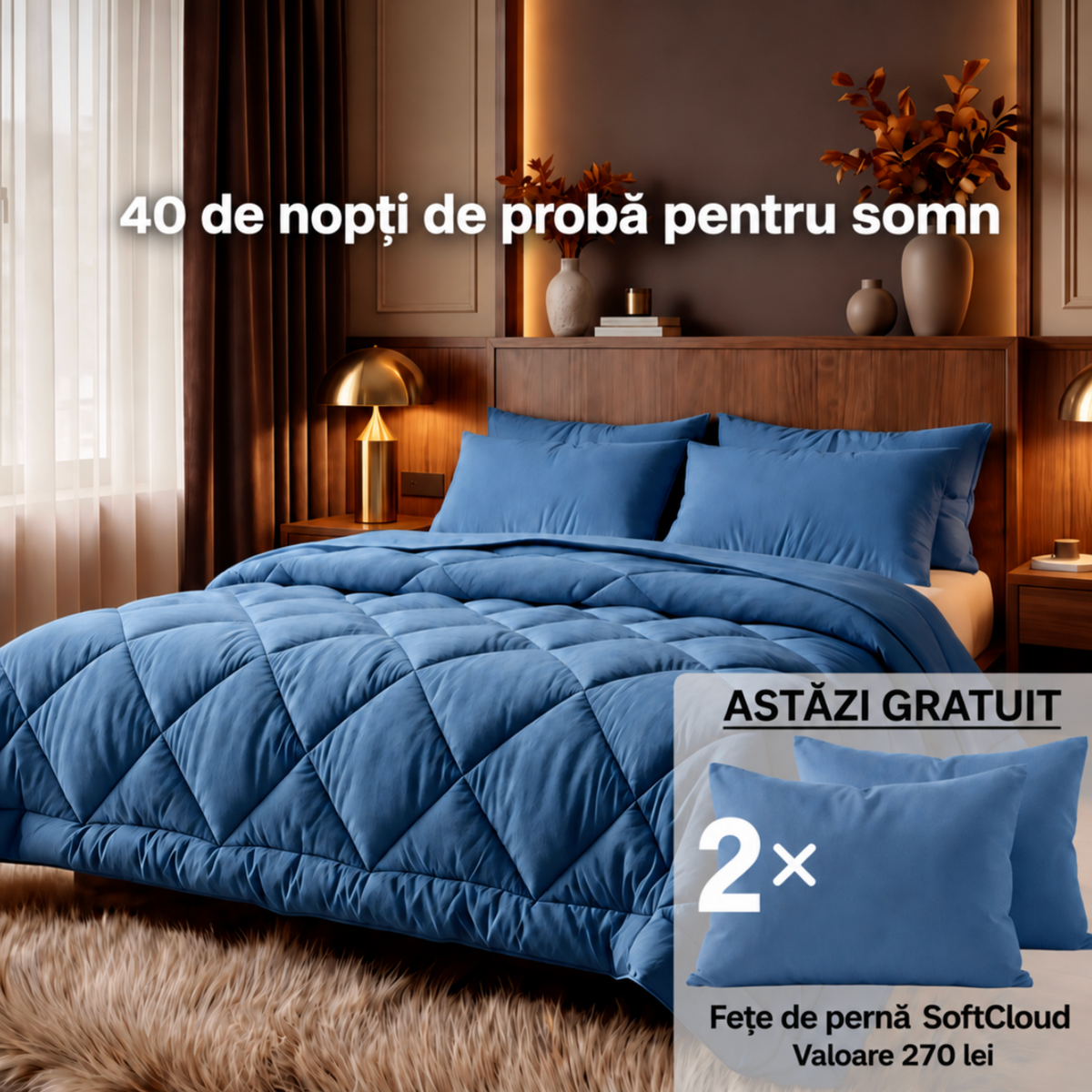 Pilotă DearMe® – pilotă 2-în-1 cu uscare rapidă, datorită căreia nu mai ai nevoie de husă de pilotă.