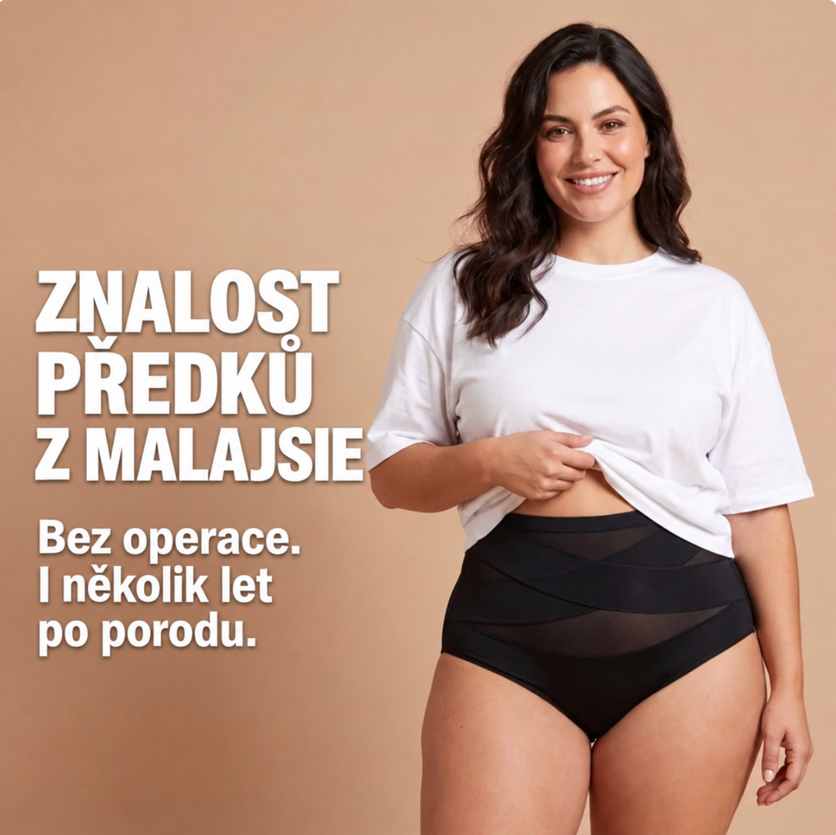 Poporodní kalhotky — 360° komprese