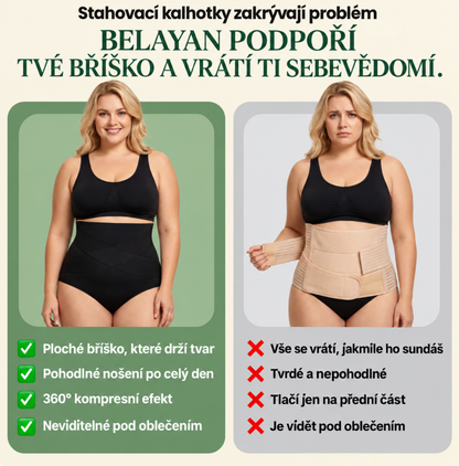 Poporodní kalhotky — 360° komprese